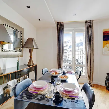 Daire Bright Spacious 4p Eiffel Tower Auteuil *