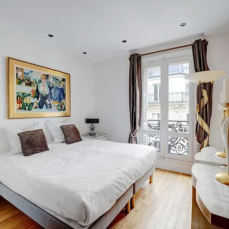 Apartament Bright Spacious 2p - Eiffel Tower Auteuil Paryż